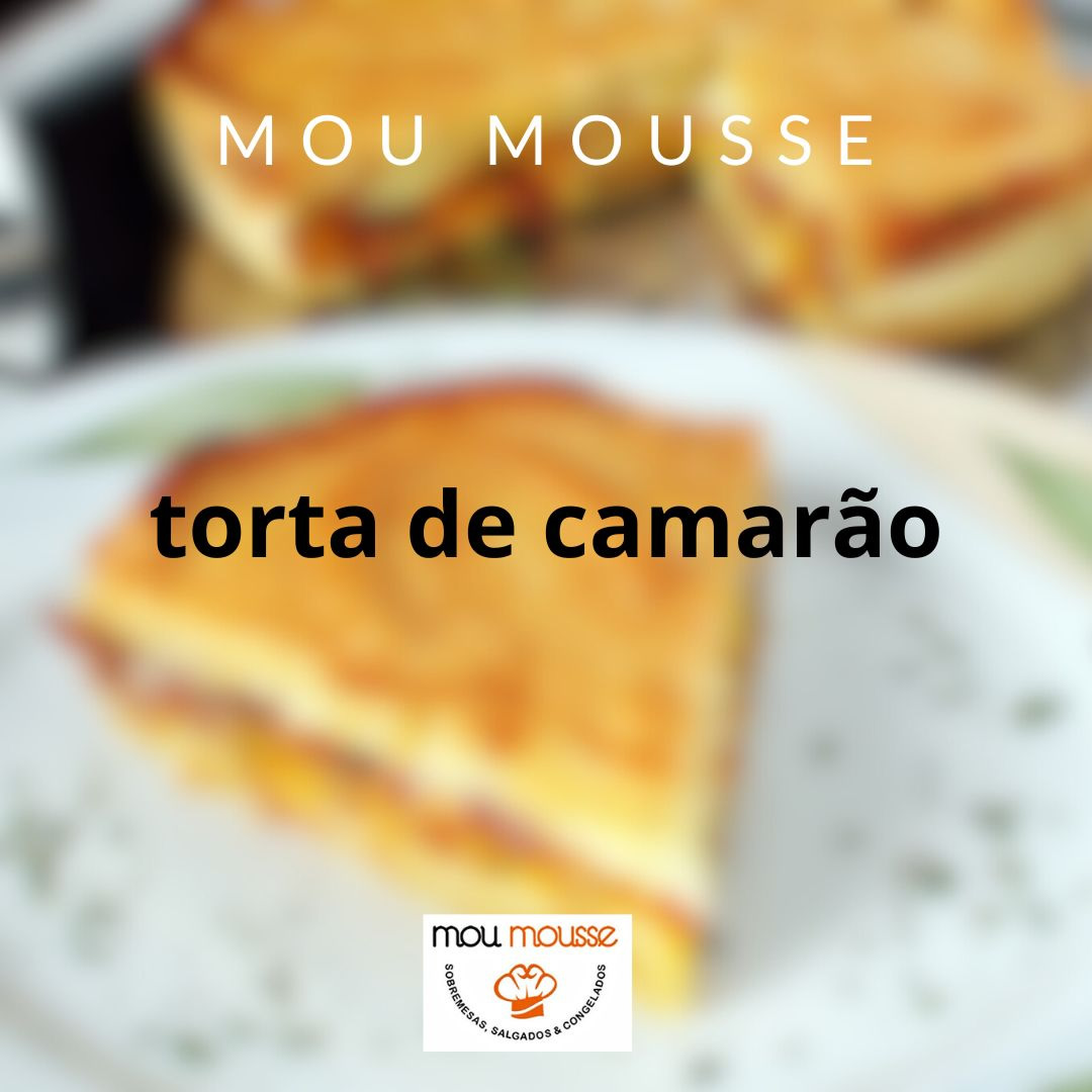 Torta de camarão 500g